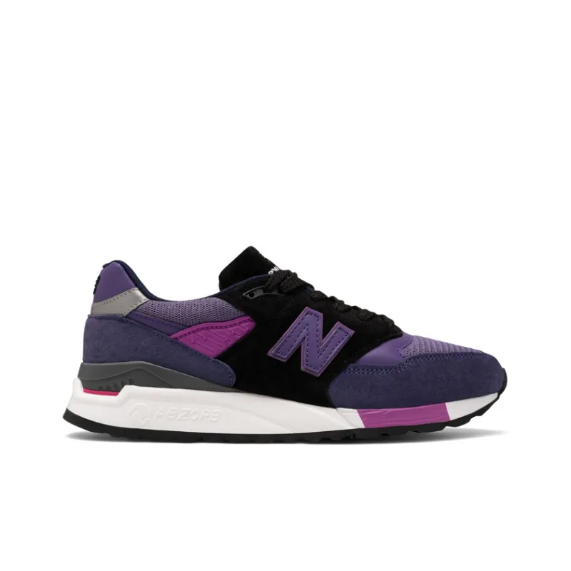 New Balance 998 Purple Black-1