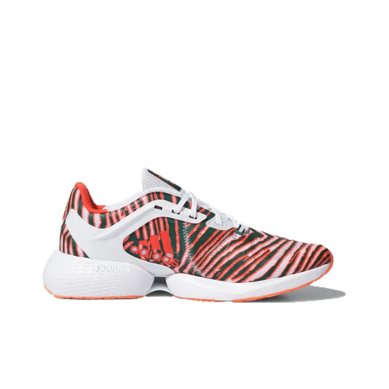 Adidas Alphatorsion Breathable Low-Top Casual Running Shoes Men's White Red Green-1