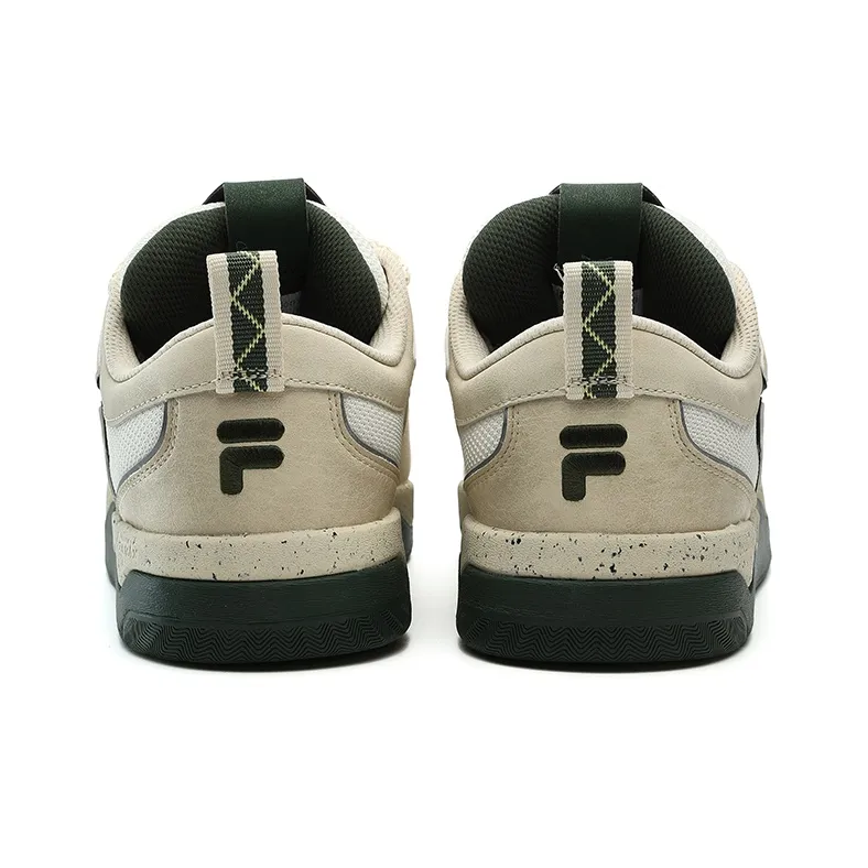 FILA FUSION X Nollie Skateboarding Sneakers 'Beige Black'-3