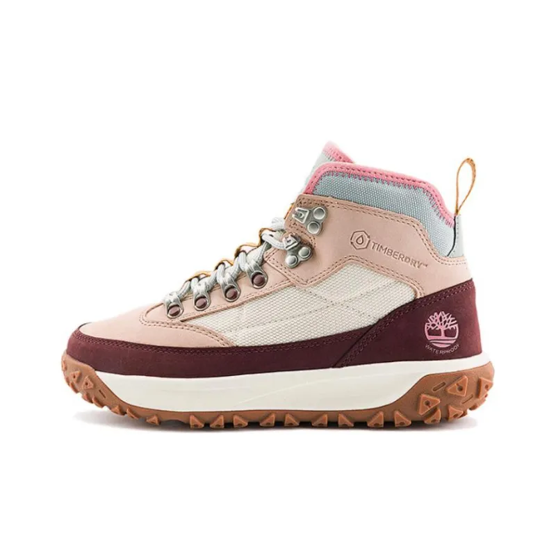 Timberland Greenstride Motion 6 Waterproof Mid Boots 'Pink' Women's-0