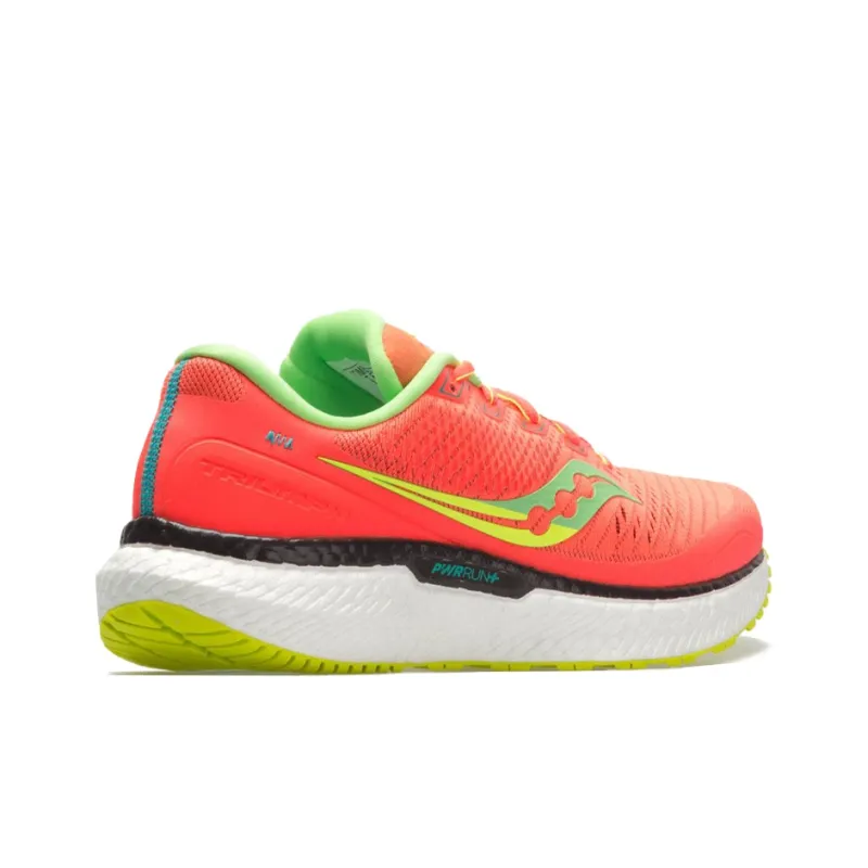 Saucony Triumph Cushioning Slip Resistant Breathable Lightweight Rebound Low Top Running Shoes Women's Red-3