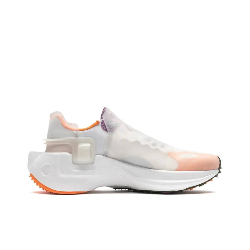Soulland x LiNing Ranger Cushioned Wear Resistant Lightweight Low Top Running Shoes Men's White Orange-1