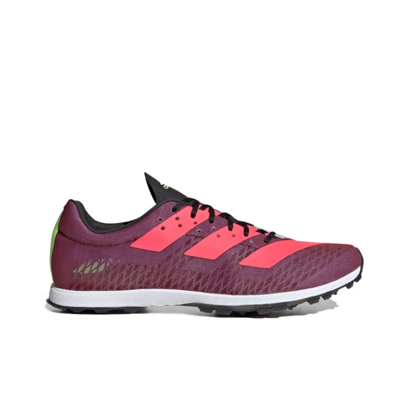 Adidas Adizero Xc Sprint Slip-Resistant Cushioning Low-Top Running Shoes Women's Purple/Pink/Green-1