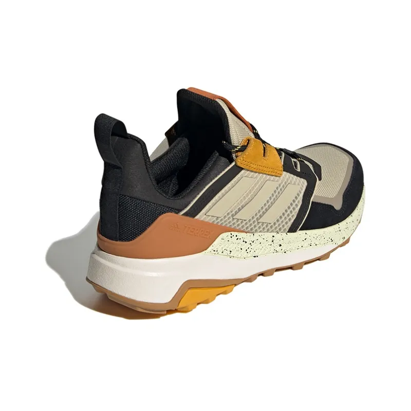 Adidas Terrex Trailmaker Running Shoes Men Low Top Yellow/Brown/Black-3