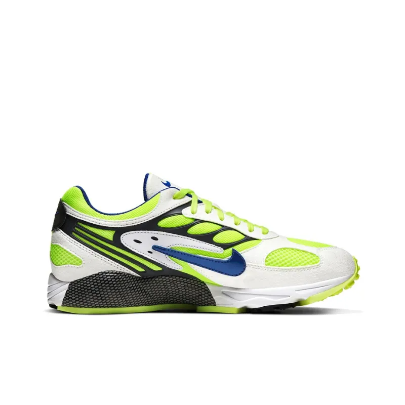 Nike Air Ghost Racer 'White Neon Yellow'-1