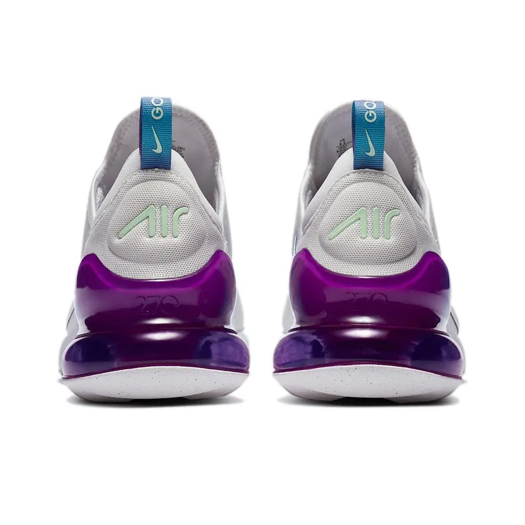 Nike Air Max 270 Golf White Oracle Aqua Vivid Purple-3