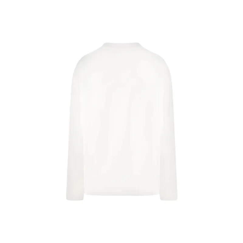 JIL SANDER Logo Printed Long Sleeved T Shirt-1
