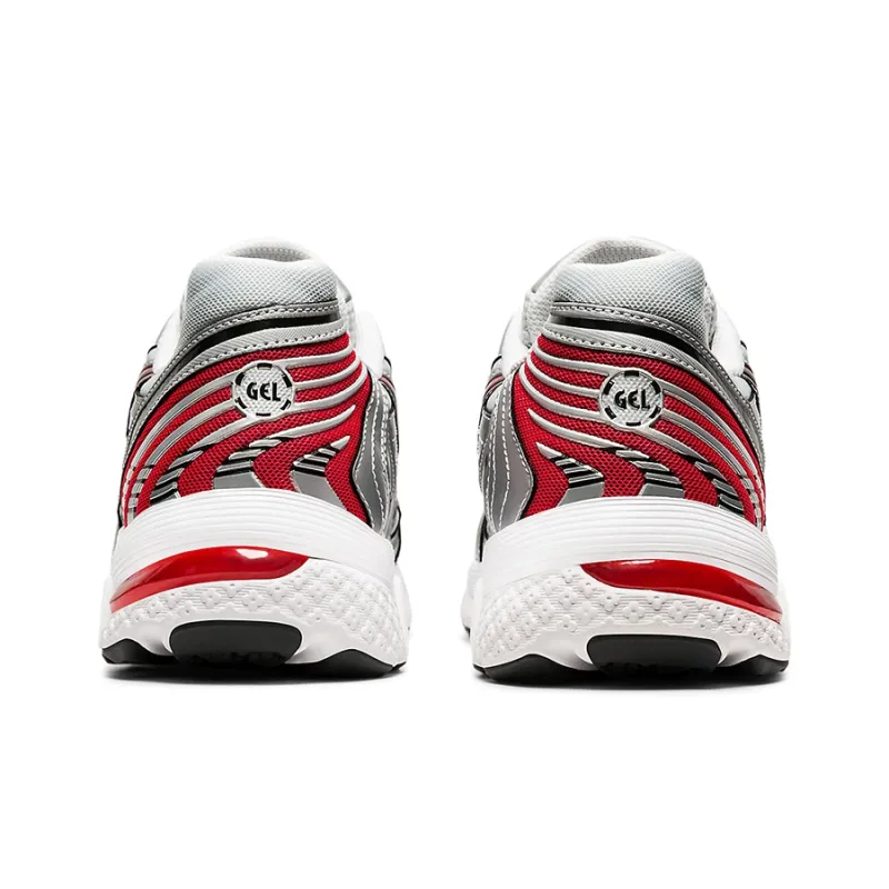 Asics Gel Kyrios Grey Black Red-3
