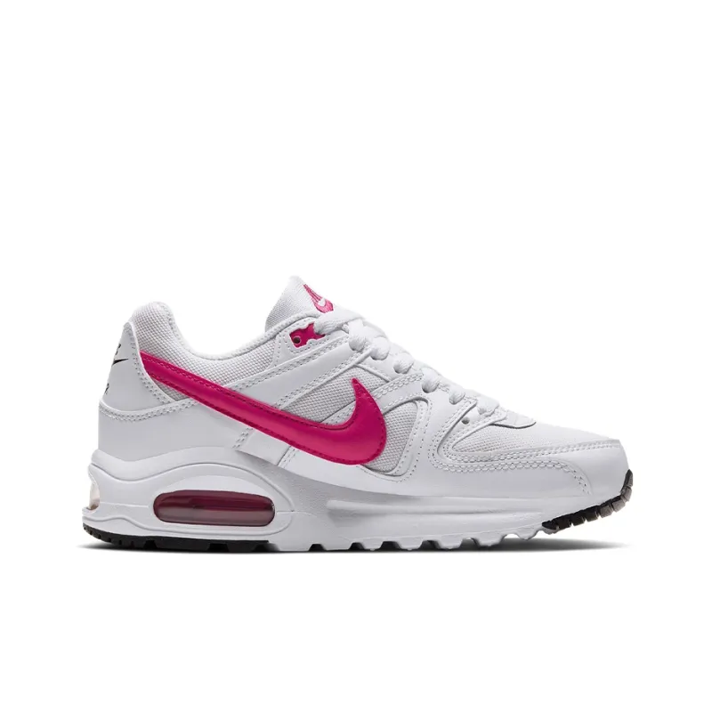 Nike Air Max Command Flex 'White Sport Fuchsia' GS-1