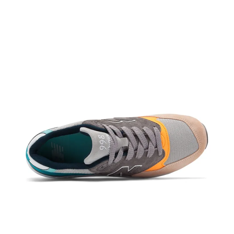 New Balance 998 Grey Blue Yellow-2