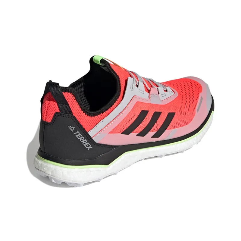 Adidas Terrex Agravic Flow Shoes 'Red Black Green'-3