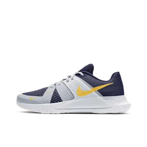 Nike Renew Fusion Running Shoes Men Low-Top Gray/Blue/Yellow