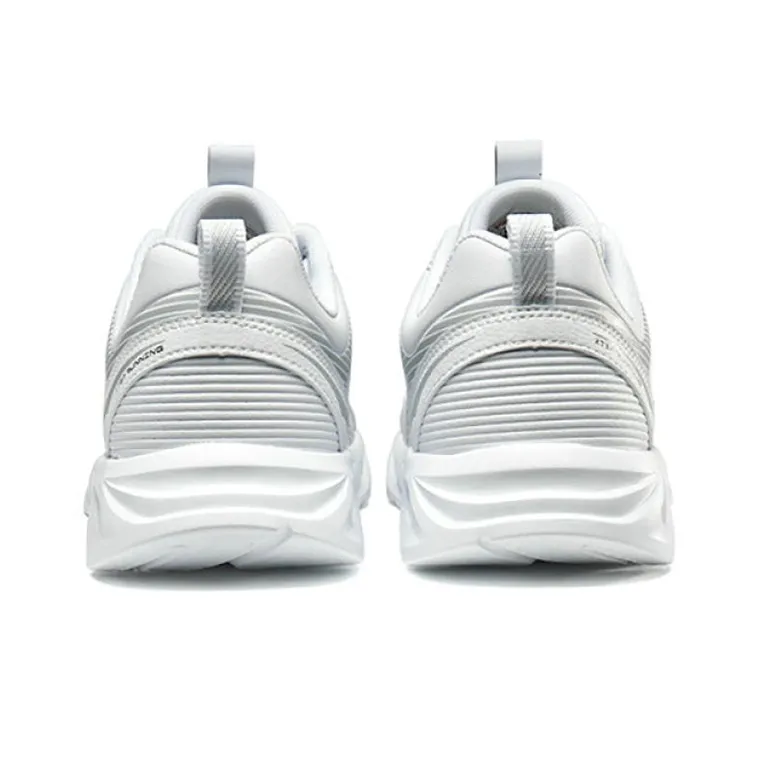 XTEP Blade Shock Absorbers With Slip Resistant And Abrasion Resistant Properties Low Top Running Shoes Women's White-1