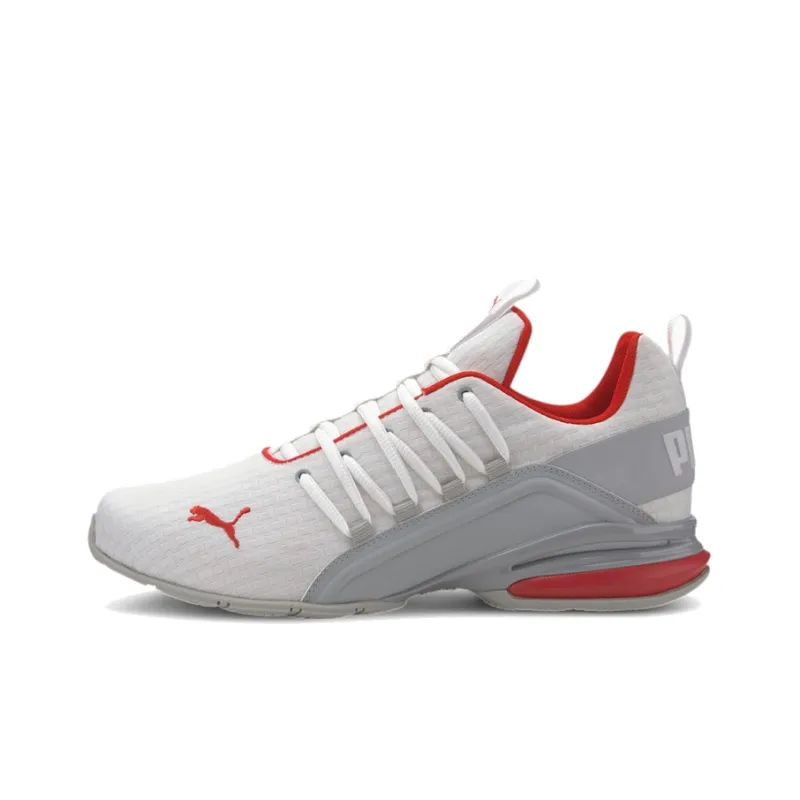 Puma Axelion Block White Red-0