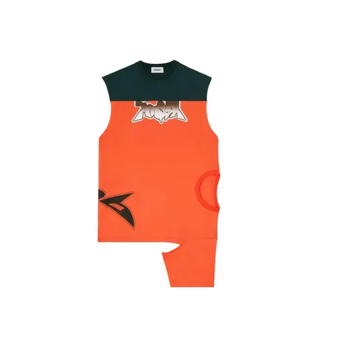 AMBUSH Asymmetric Logo-print Vest