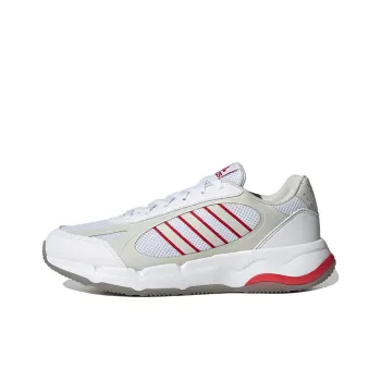 Adidas Keitaki Shoes 'Cloud White Scarlet'
