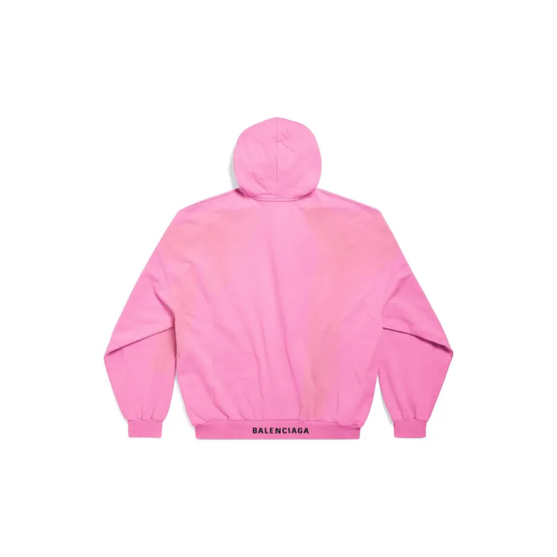 Balenciaga FW23 Sweatshirt Loose Fit Women's Pink-1