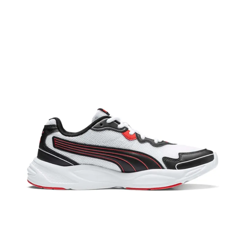 PUMA 90s Runner Nu Wave 'Black White Red'-1