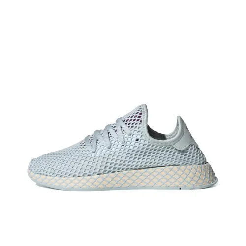 Adidas Originals Deerupt Running Shoes Women's Low-Top Light Blue