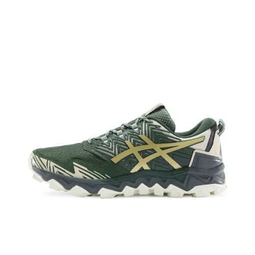 Asics GEL-FujiTrabuco 7 Running Shoes Men Low-Top Green