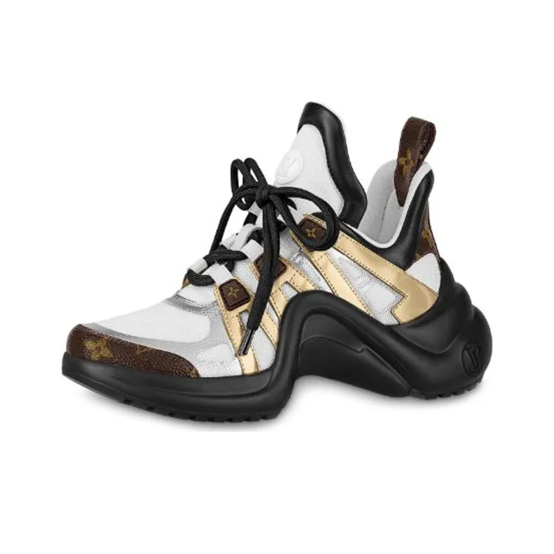 LOUIS VUITTON Lvxlol Arclight Trainer Gold Women's-0