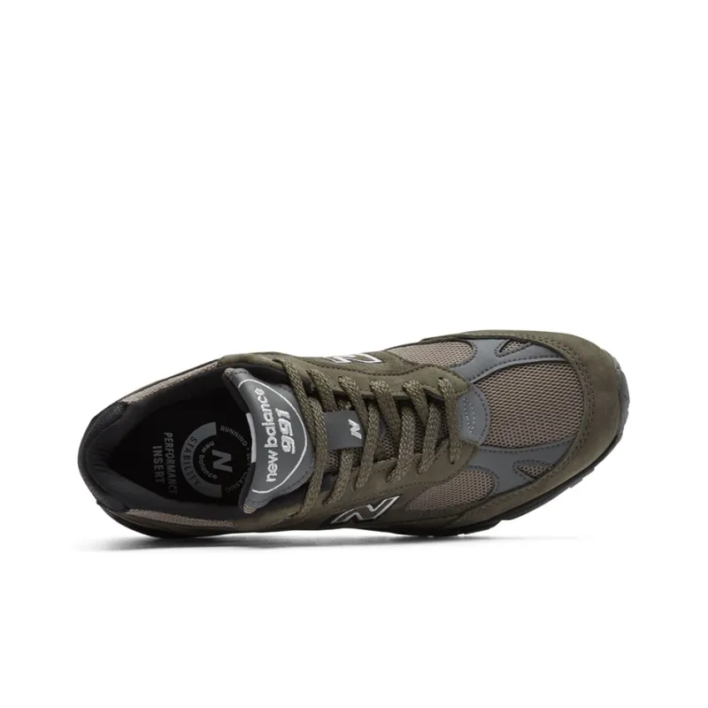 New Balance 991 MiUK Olive Tan-2