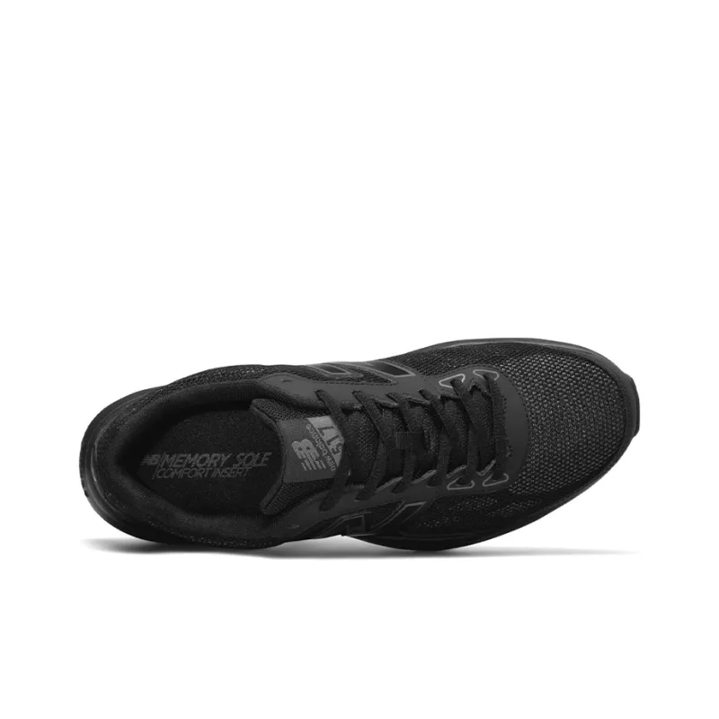 New Balance Mx517ab1 Low Top Lace Up Running Sneaker Black-2