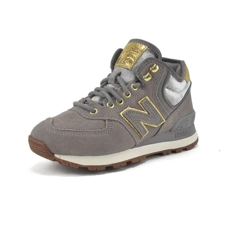 New Balance 574 Grey/Gold Women's-2