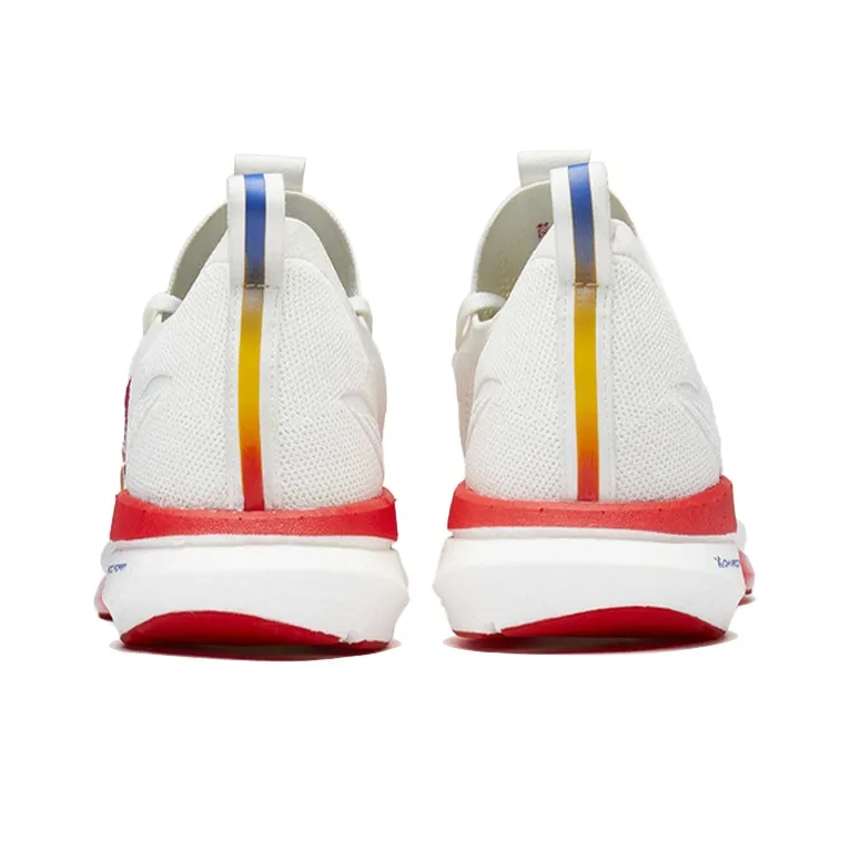 XTEP Swift 160X Cushioned Slip Resistant Low Top Running Shoes Men's White Red-2