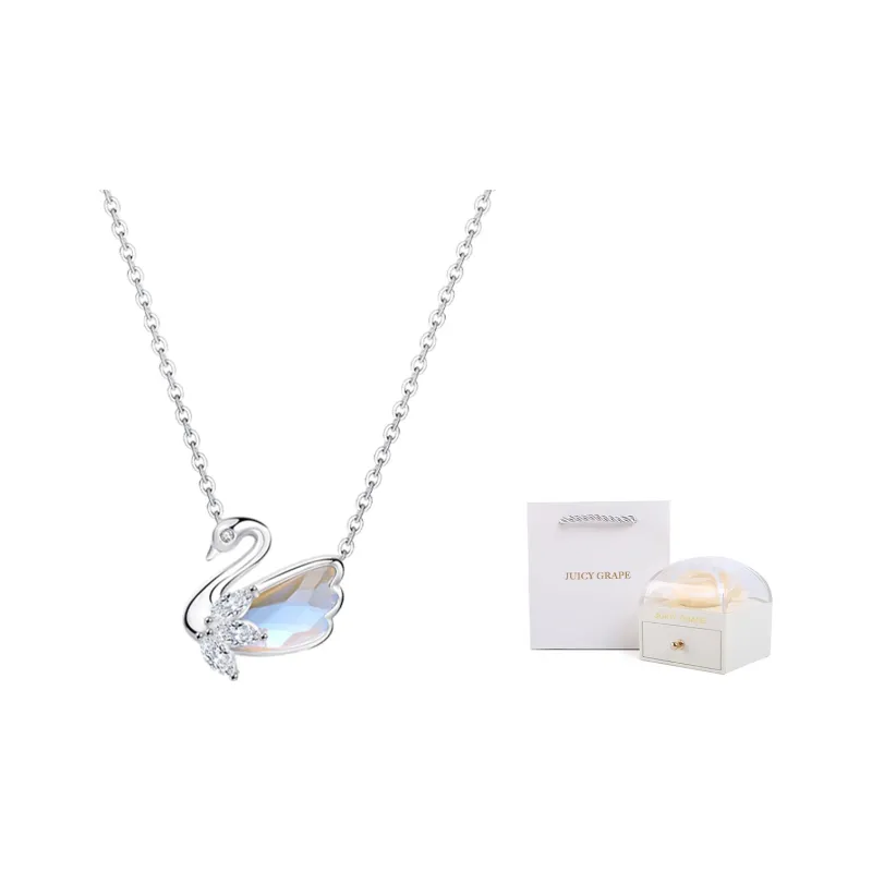 JUICY GRAPE S925 Silver Necklaces Women's-1