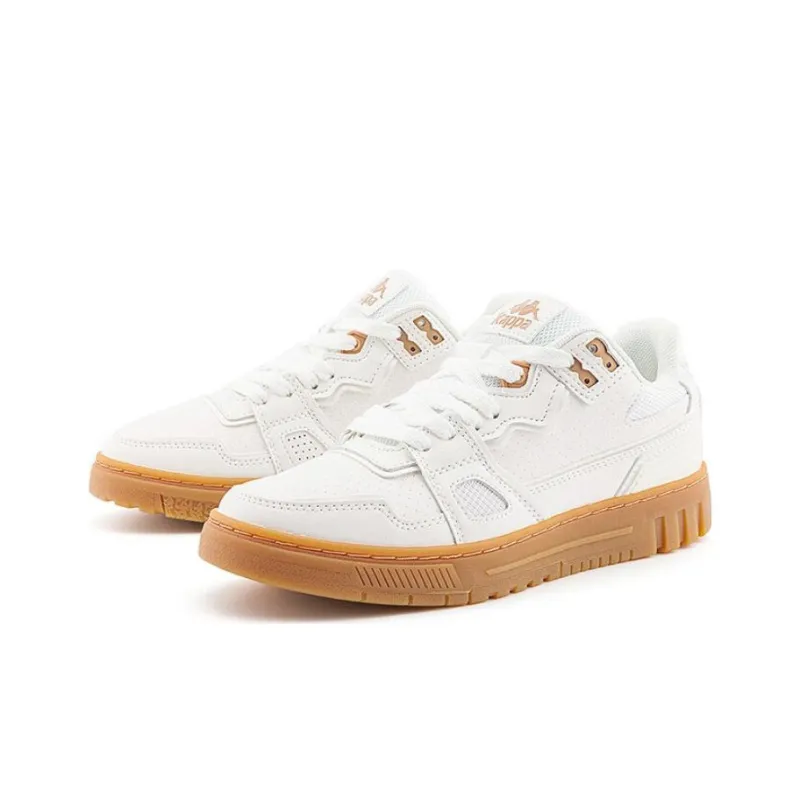 Kappa Low Top Skateboard Shoes Unisex White-2