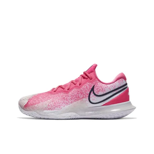 Nike Air Zoom Vapor Cage 4 HC Running Shoes Men Low-Top Digital Pink/White/Iron Frame Black