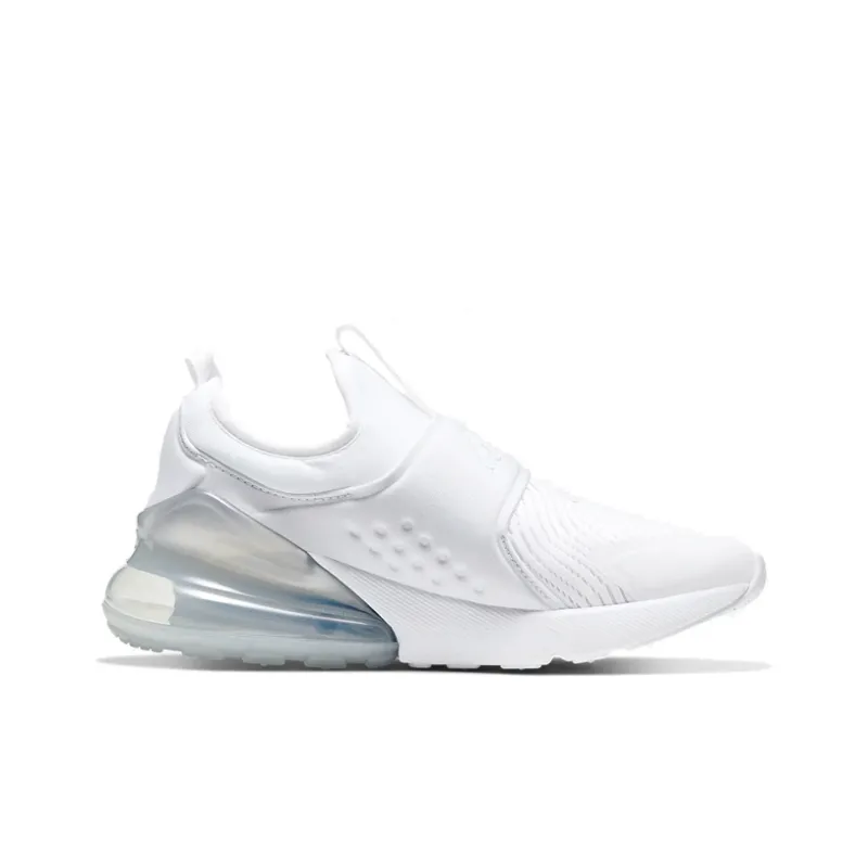 Nike Air Max 270 Extreme White Metallic Silver GS-1