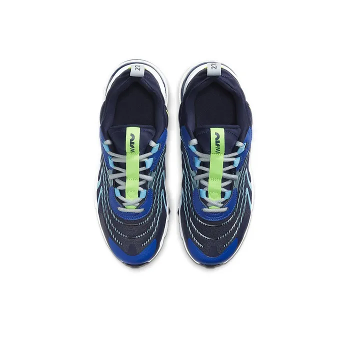 Nike Kids Air Max 270 React ENG "Blackened Blue" Sneakers-3