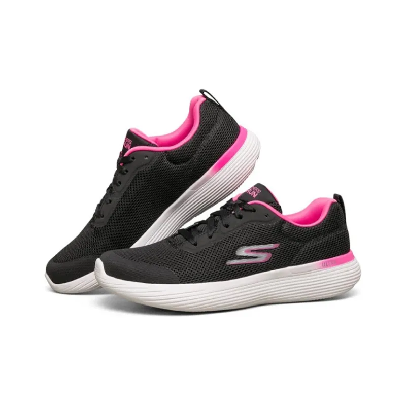 Skechers Go Black/White/Pink Women's-2