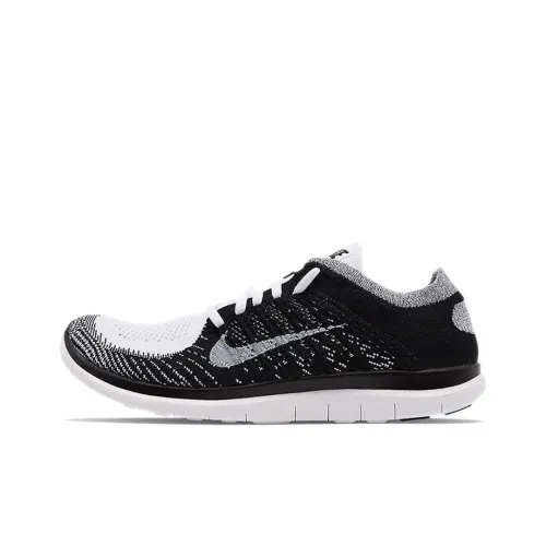 Nike Free 4.0 Flyknit White Black