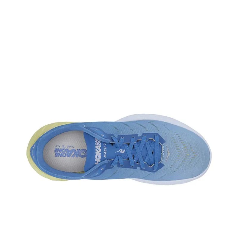 HOKA ONE ONE Mach 2 'Palace Blue Lime Sherbet' Women's-2