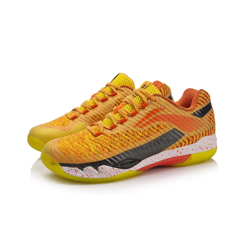 LiNing Pioneers Cushioning Rebound Low-Top Running Shoes Unisex Lemon-2