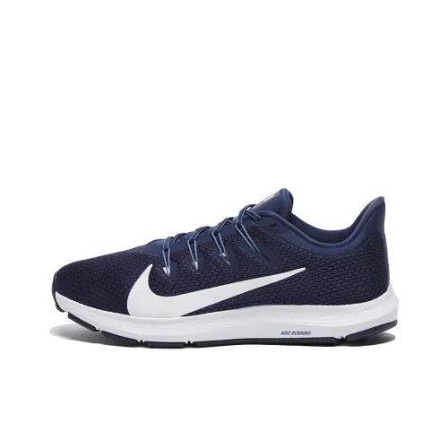 Nike Quest 2 Running Shoes Men Low-Top White/Blue