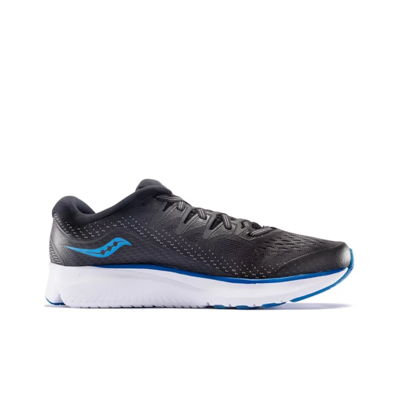 Saucony Ride ISO2 Non-slip Lightweight Low-Top Running Shoes Men's Black Blue-1