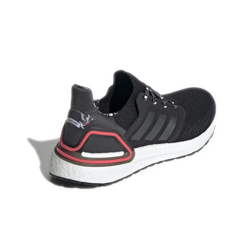 Adidas Ultraboost 20 Valentine's Day Limited 2020 Version 'Cblack Ngtmet Shored'-3