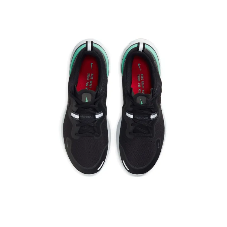 Nike React Miler Black Green Glow-3