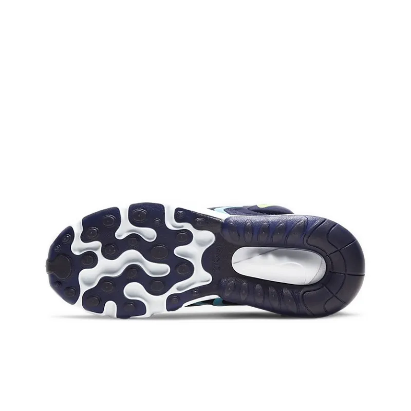 Nike Kids Air Max 270 React ENG "Blackened Blue" Sneakers-5