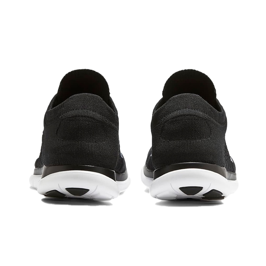 Nike free 4.0 flyknit black and white best sale