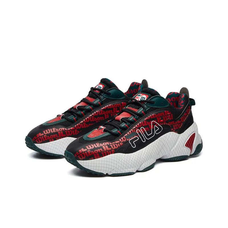 FILA Wilson X FILA Ade Black/Red/Green-2
