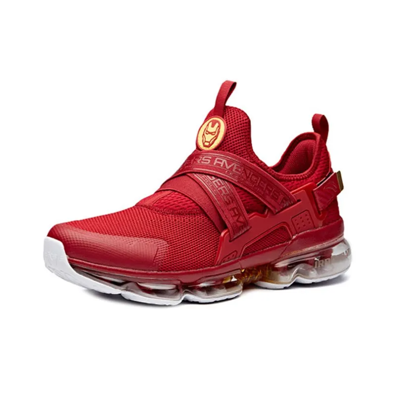 MARVEL x Anta Non slip Lightweight Low Top Running Shoes Men's Red-2