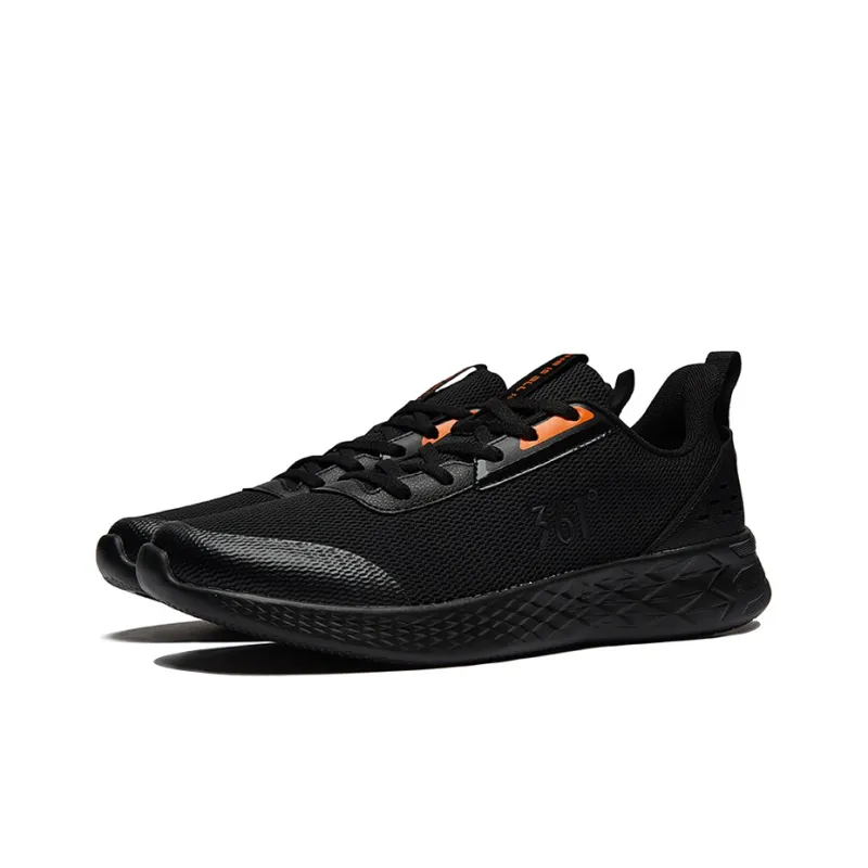 361° NFO Technology Low Top Running Shoes Men's Black Orange-1