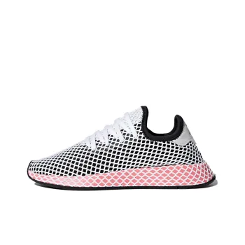 Adidas Originals Deerupt Core Black Chalk Pink Women's