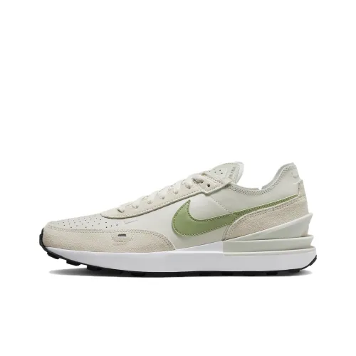 Nike Waffle One Leather 'Light Bone Oil Green'