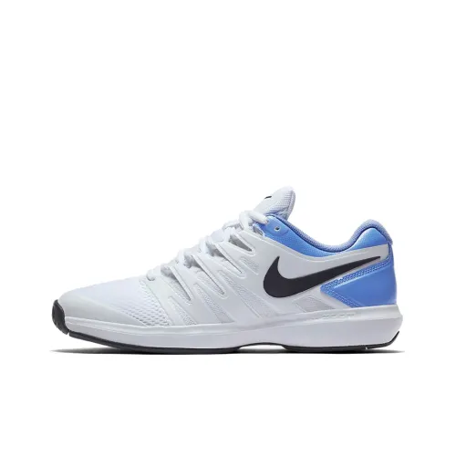 Nike Air Zoom Prestige Running Shoes Men Low-Top White/Blue